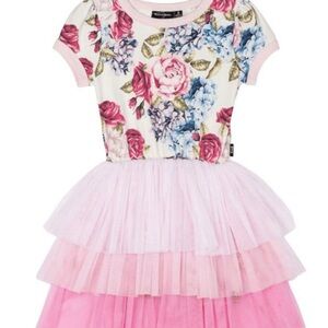 RockYourKid Girls Tulle Floral Dress size 6